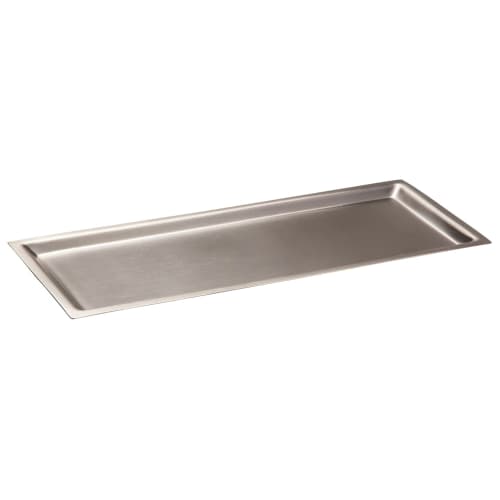 Prestige Metal Collection, Rectangular Amenity Tray, Stainless Steel